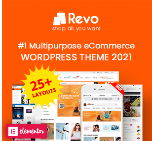 Revo - Tema WordPress WooCommerce Elementor Serbaguna