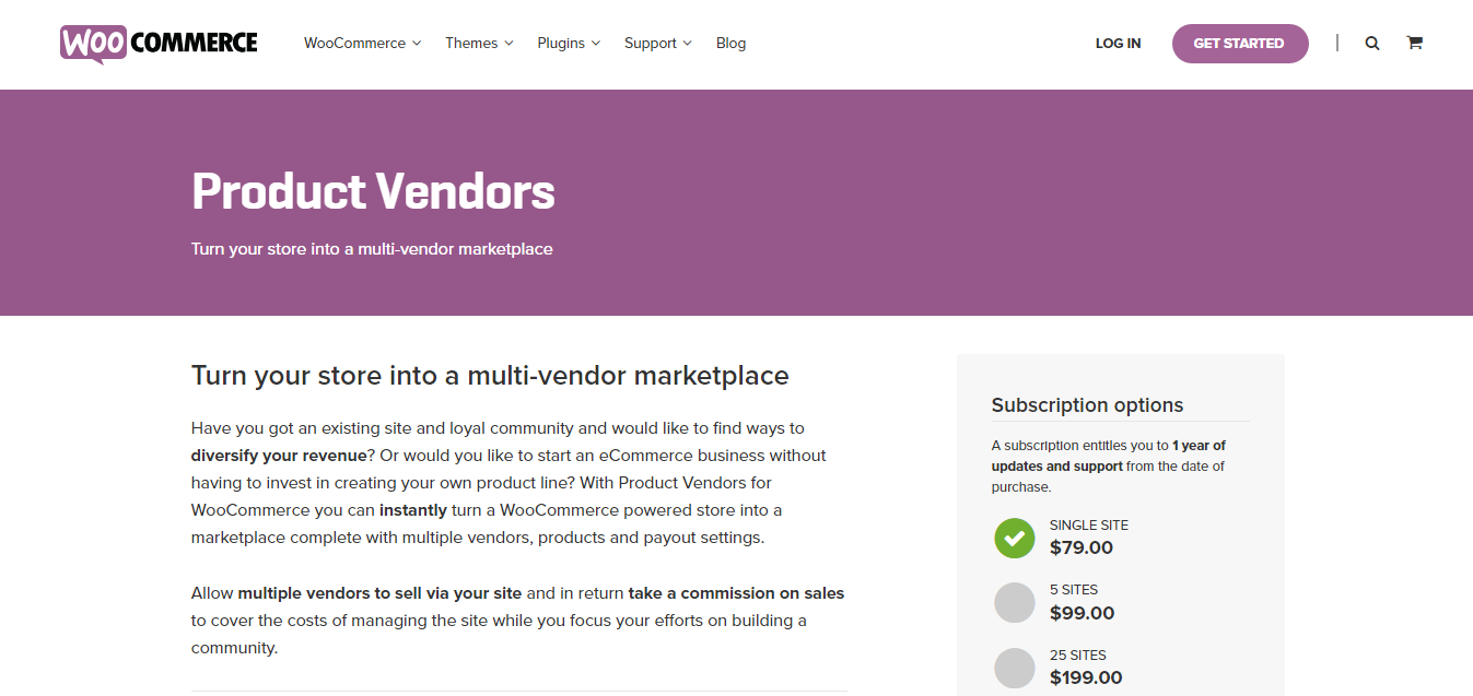 WooCommerce Product Vendor Plugin