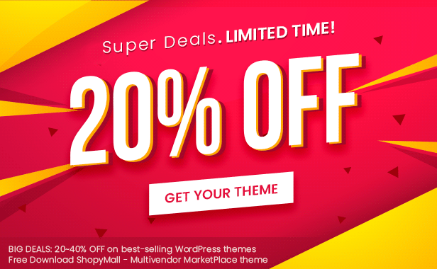 Super Deals on All Best-Selling WordPress Themes (Limited Time)!