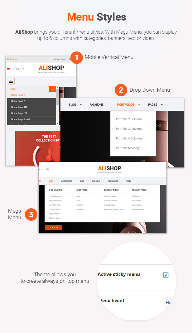 SW alishop - WooCommerce Theme