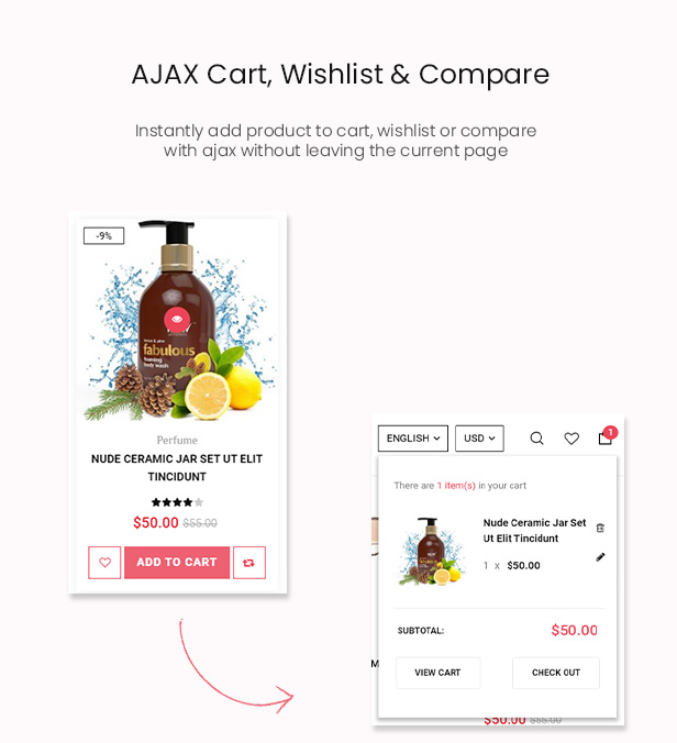 Avesa – Beauty, Cosmetics Store Elementor WooCommerce WordPress Theme (08+ Indexes + Mobile Layout)