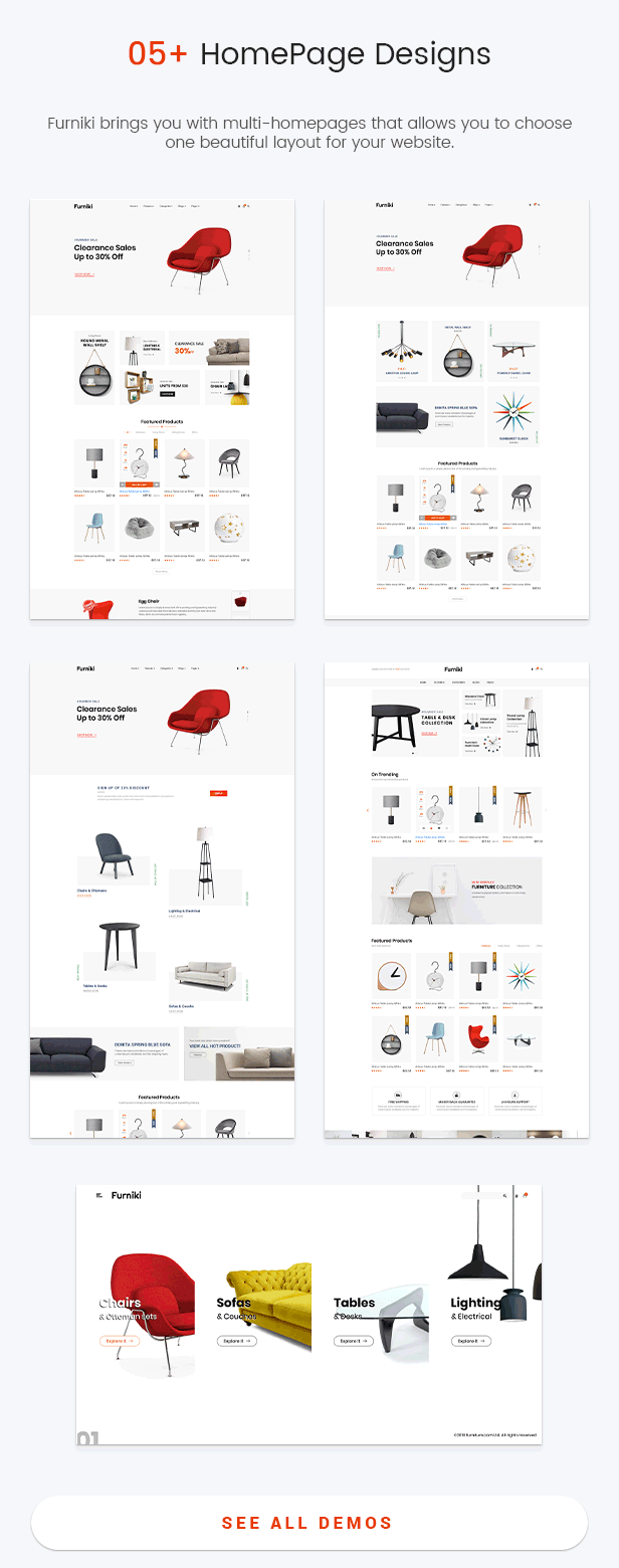 Furniki - Furniture Store & Interior Design WordPress Theme 