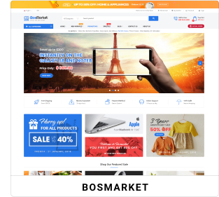 BosMarket - Tema WordPress Multi Vendor yang Fleksibel 