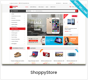 ShoppyStore - Tema multipropósito de WordPress