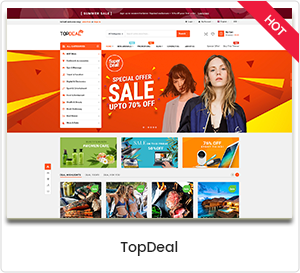 Topdeal - Tema WooCommerce WordPress para Mercado Multipropósito