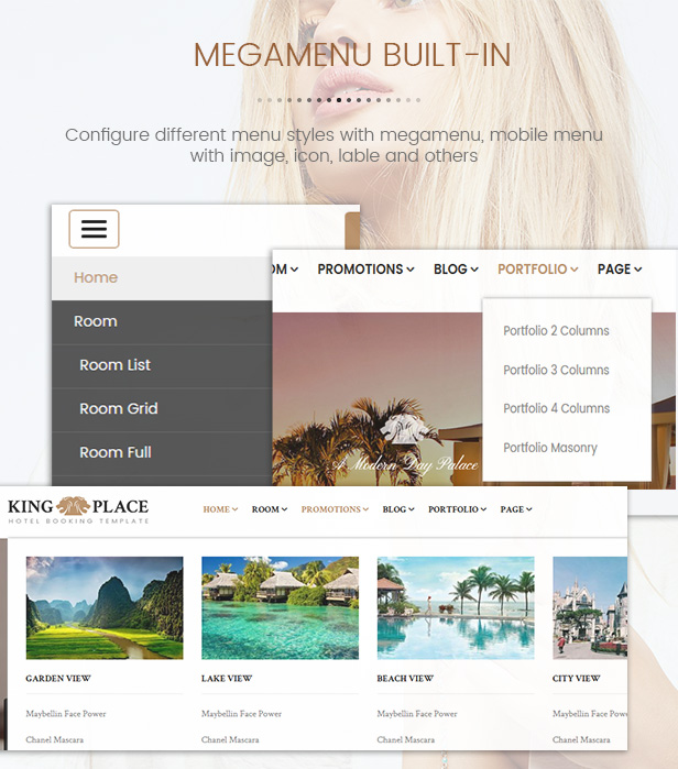 SW KingPlace - Hotel Booking, Resort, Spa and Travel Theme