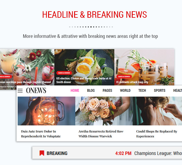 SW ONews - News, Newspaper, Magazine Theme