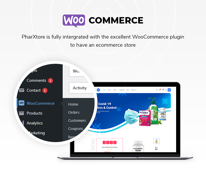 Pharxtore – Woocommerce-WordPress-Theme für Pharmazie und Medizin
