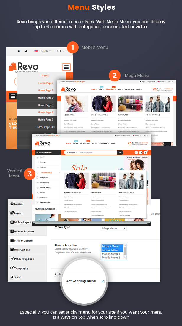 Revo – Multipurpose Elementor WooCommerce WordPress Theme (25+ Homepages & 5+ Mobile Layouts)