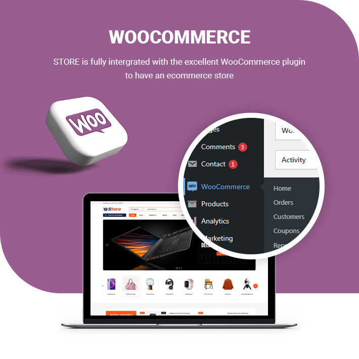 Store -  Woocommerce Marketplace Wordpress Theme