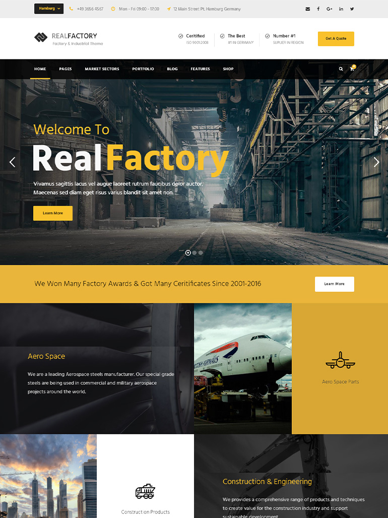 Real Factory - Construction