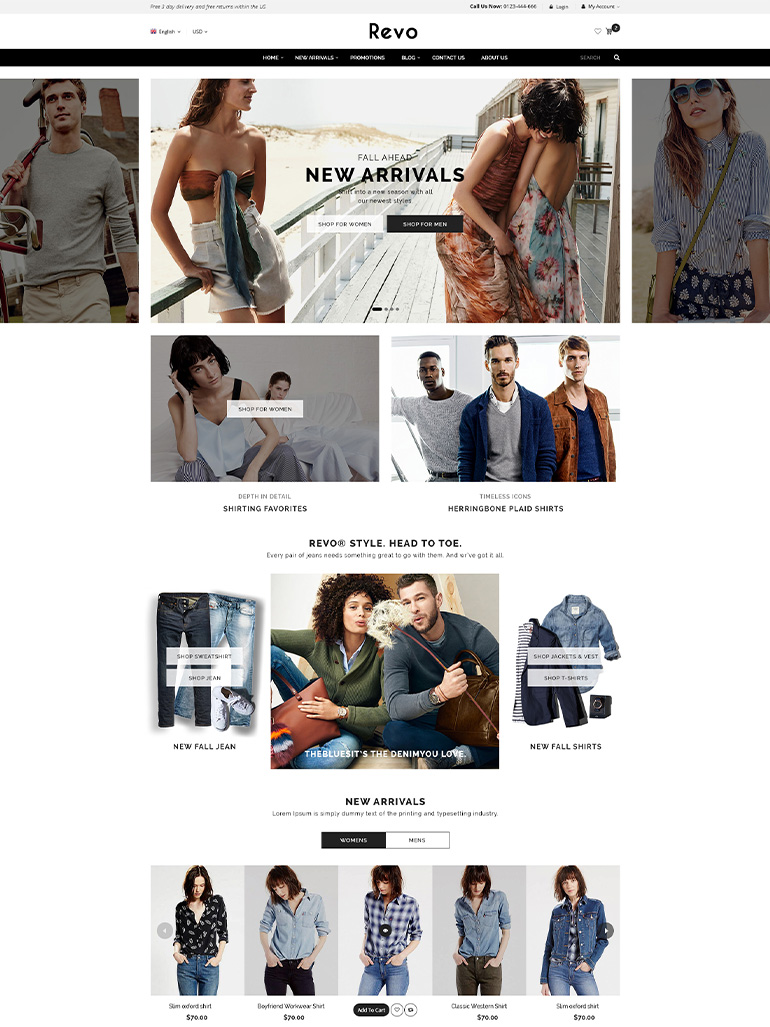 Revo - Best-Selling Multipurpose WooCommerce Theme