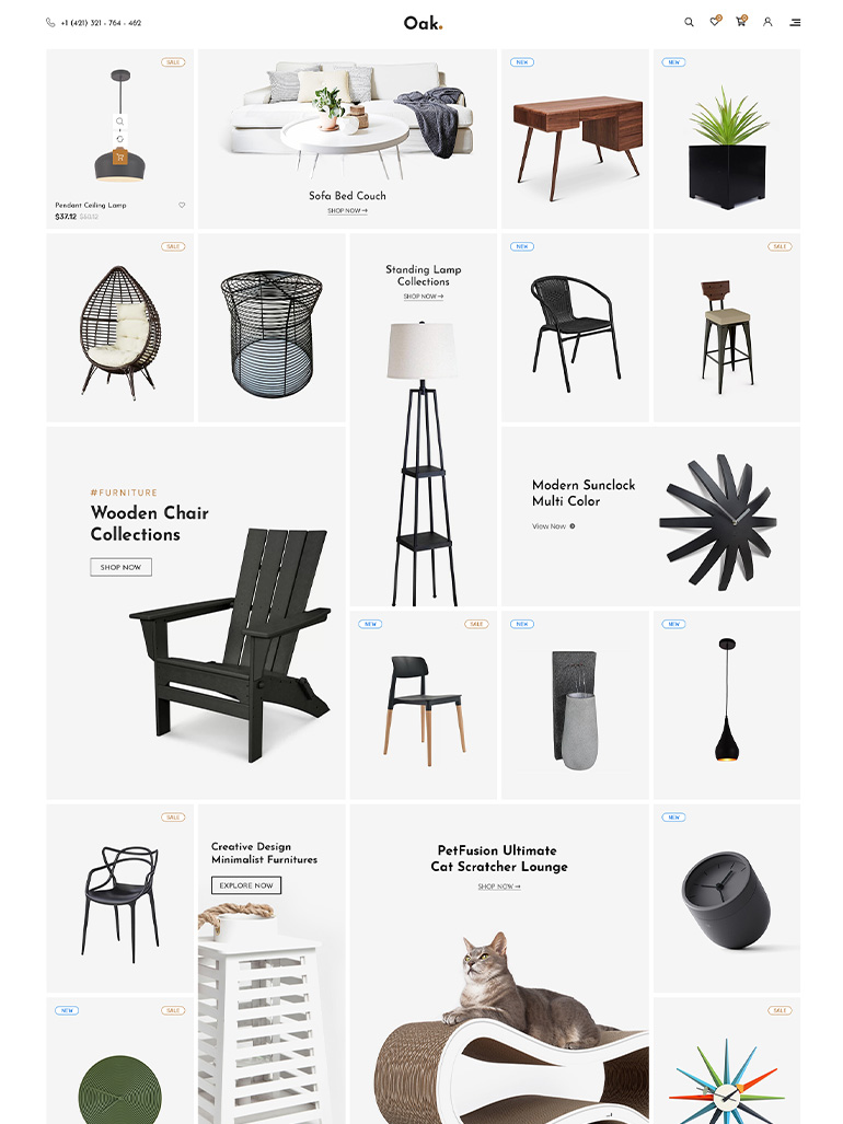 Soaz - Furniture Store WooCommerce WordPress Theme