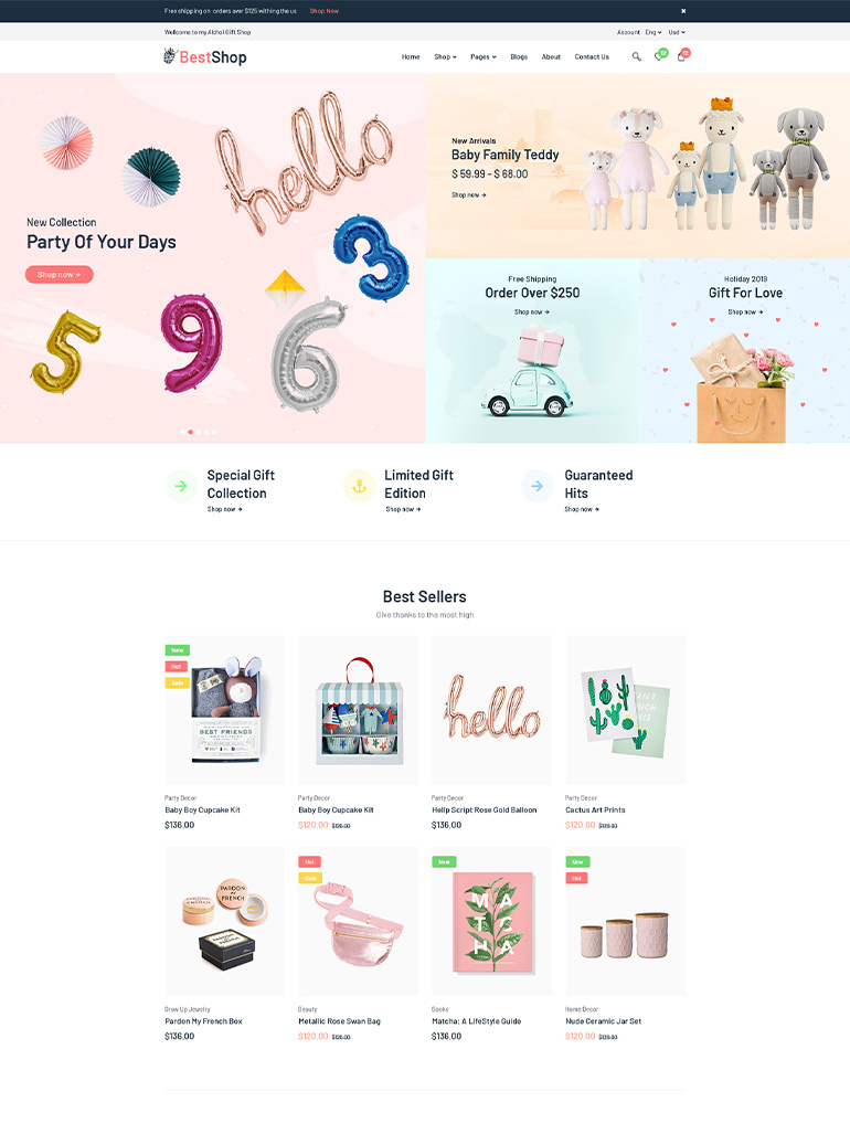 BestShop – Multi Vendor MarketPlace WooCommerce WordPress Theme