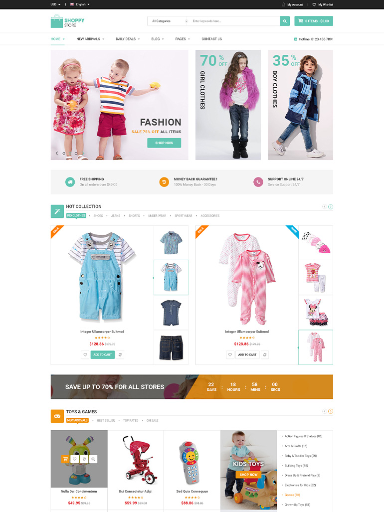 ShoppyStore - Multipurpose Elementor WooCommerce WordPress Theme