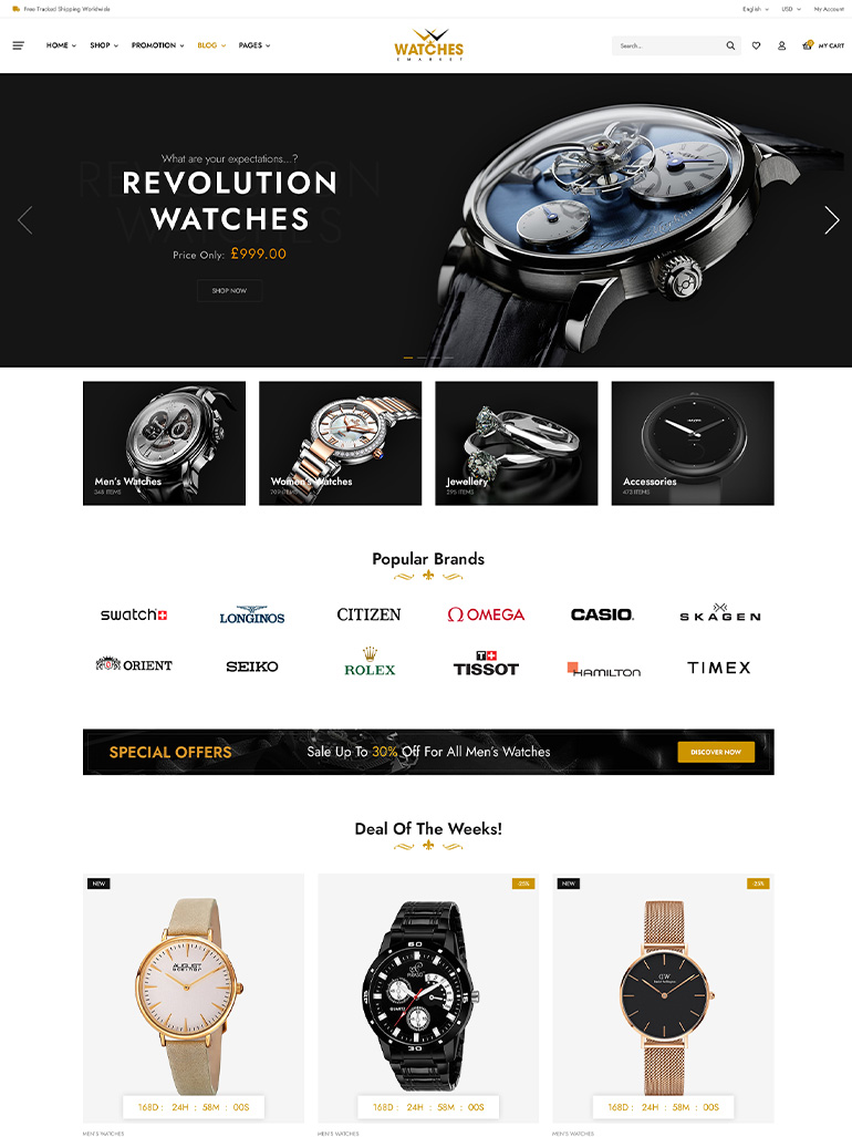 eMarket - Multi Vendor MarketPlace WordPress Theme