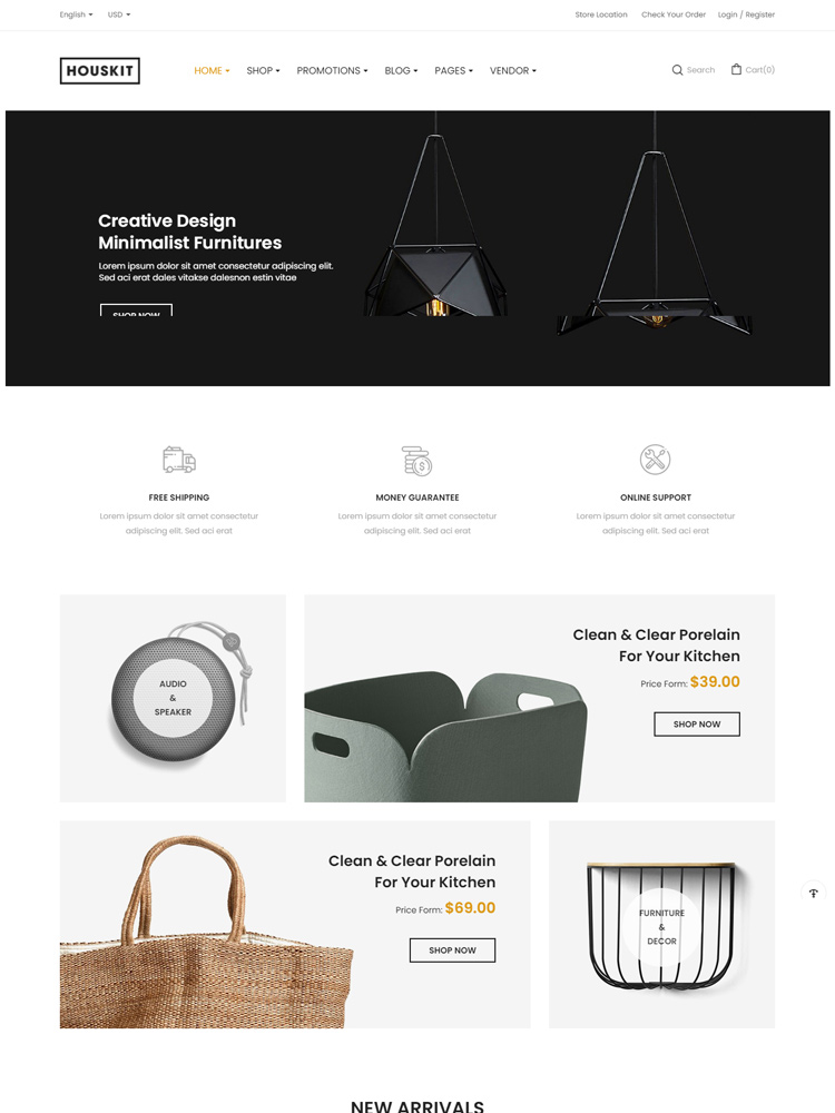 Houskit WordPress Theme