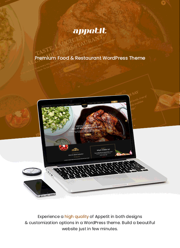 Appetit - Premium Food & Restaurant WordPress Theme