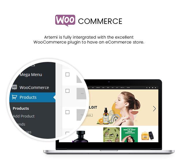 Artemi - Cosmetics Store Elementor WooCommerce WordPress Theme