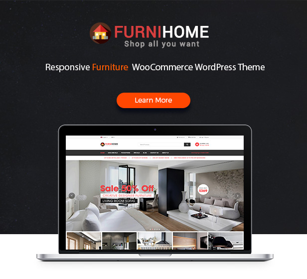 FurniHome - Furniture WordPress Theme