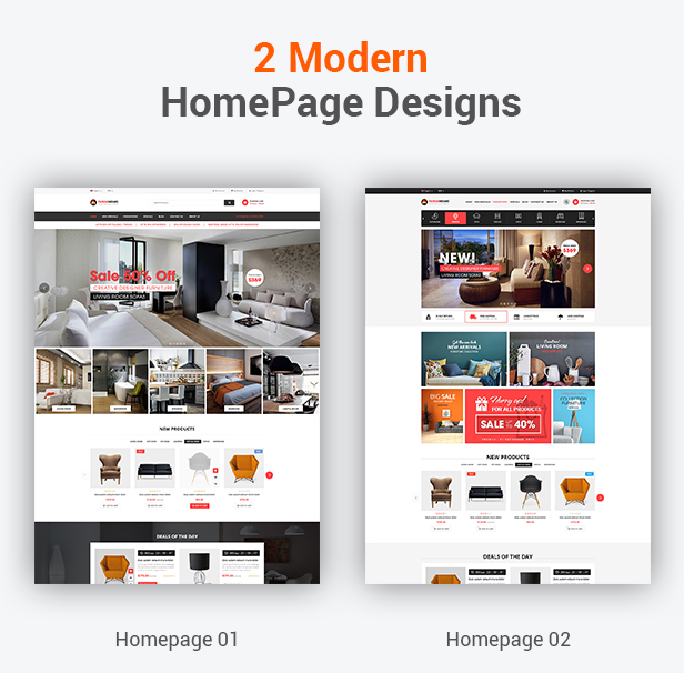 FurniHome - Furniture WordPress Theme