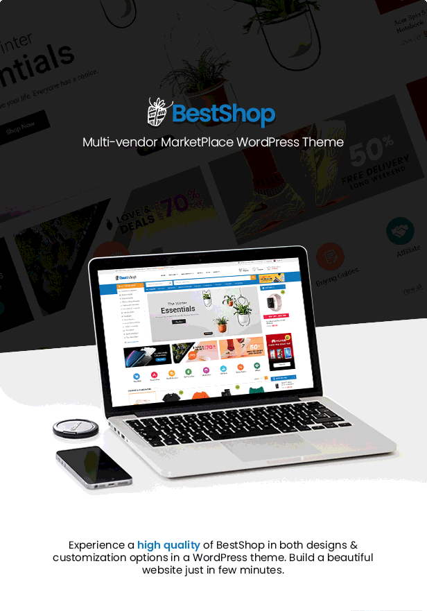 BestShop - Multi Vendor MarketPlace WooCommerce Theme
