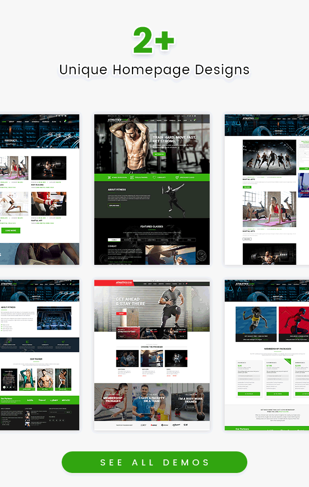 Athetics - Professional Gym Fitness WordPress Theme