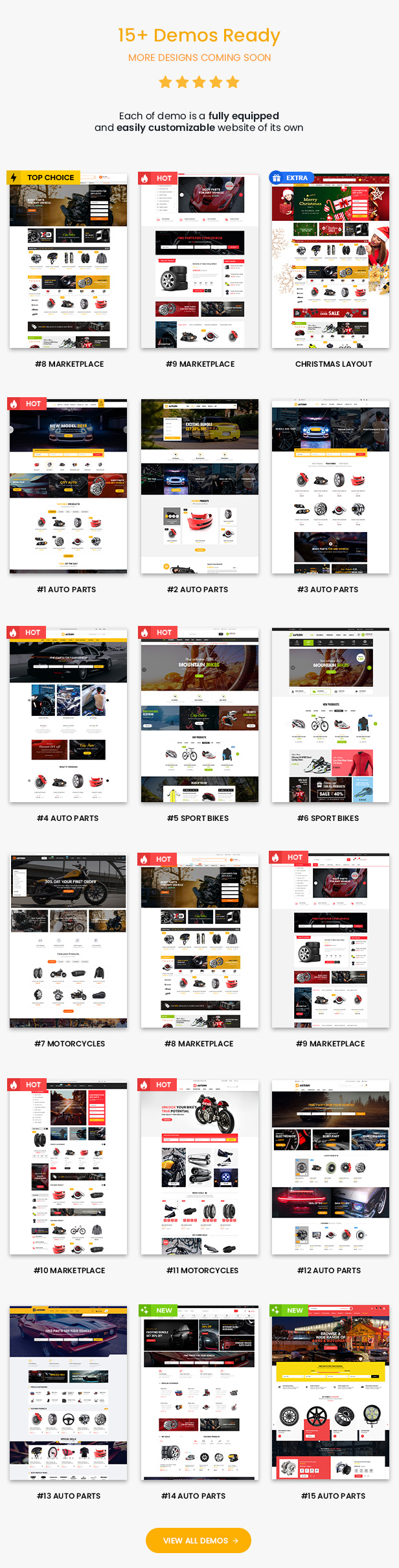 Autusin Theme Review - Auto Parts Shop, Moto Store WooCommerce WordPress Theme 