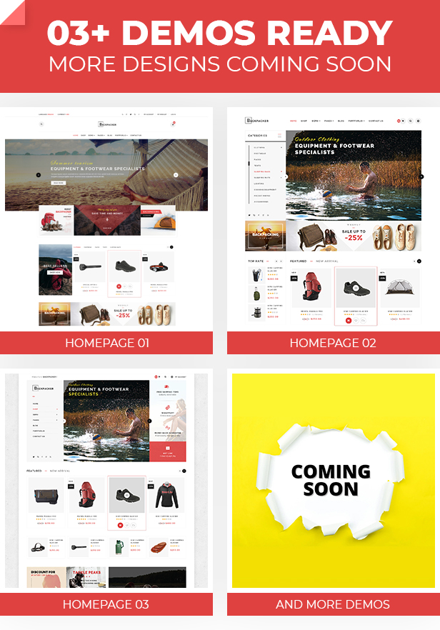 Backpacker - Elementor WooCommerce Theme