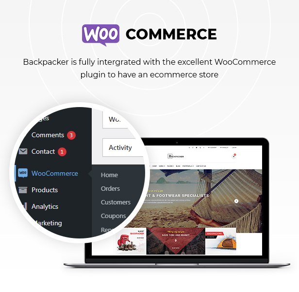 Backpacker - Elementor WooCommerce Theme