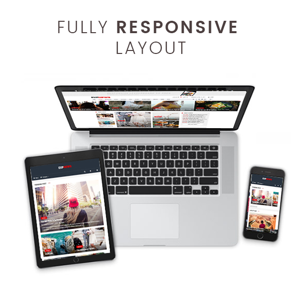 Responsive ExpNews – Newspaper and Magazine WordPress Theme