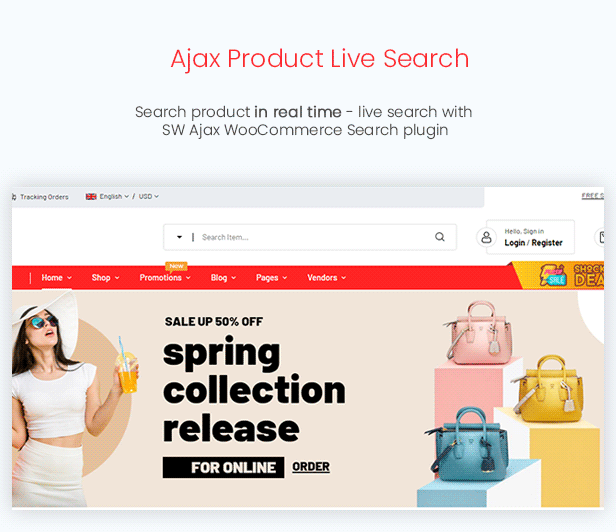 FlashMart - Multipurpose Elementor WooCommerce WordPress Theme - Ajax Product Live Search