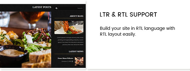 Appetit - Premium Food & Restaurant WordPress Theme