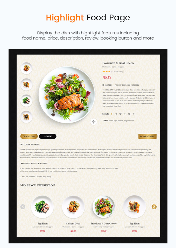 Appetit - Premium Food & Restaurant WordPress Theme