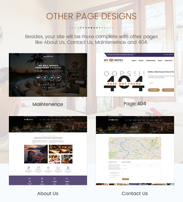 SW KingPlace - Hotel Booking, Resort, Spa and Travel Theme