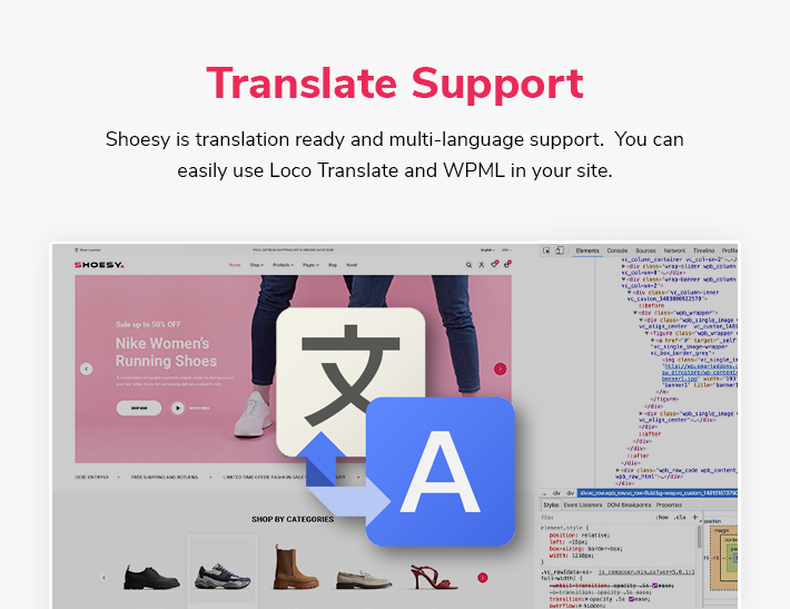 Shoesy - Shoes Store for WooCommerce WordPress Theme