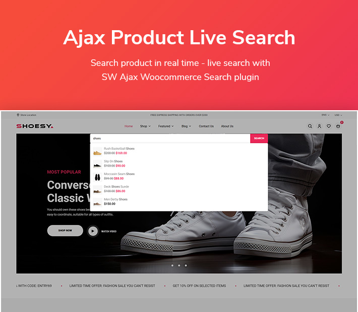 Shoesy - Shoes Store for WooCommerce WordPress Theme