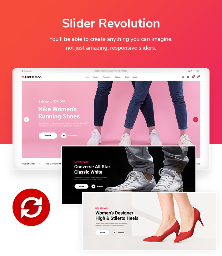 Shoesy - Shoes Store for WooCommerce WordPress Theme