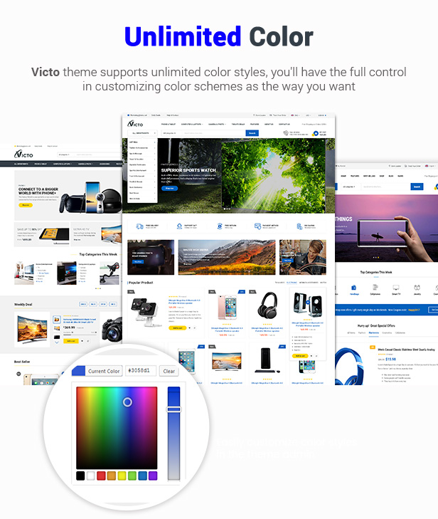 SW Victo - WooCommerce Theme