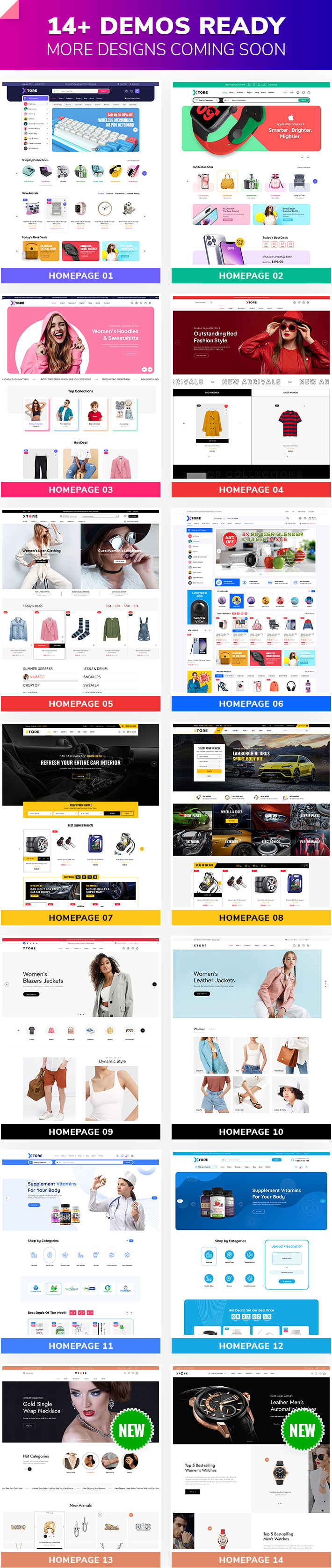 Xtore - Multipurpose Woocommerce WordPress Theme