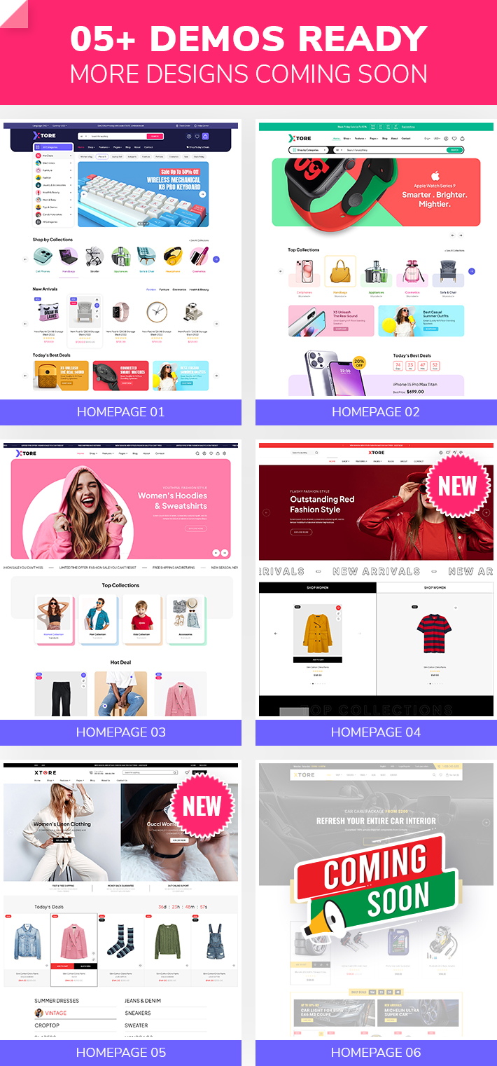 XTore | Multipurpose Woocommerce WordPress Theme