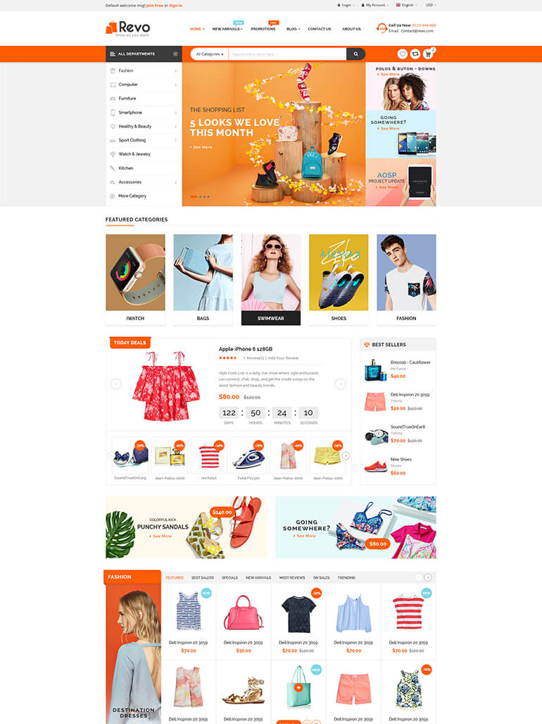 Revo - Multipurpose Elementor WooCommerce WordPress Theme