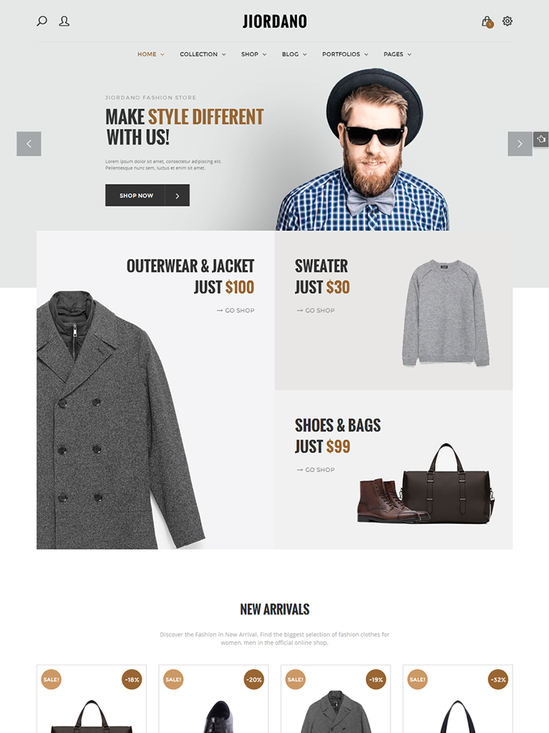 Fashion Shop WooCommerce WordPress Theme