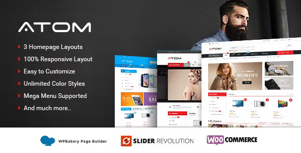 Atom-WordPress Theme