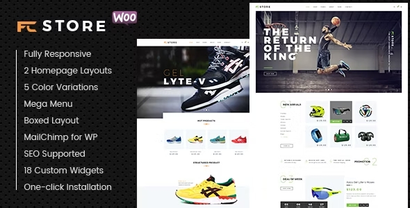 FcStore-WordPress Theme