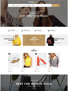 StyleShop - Responsive Clothing/ Fashion Store WordPress WooCommerce Theme