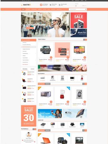 Matrix-WordPress Theme