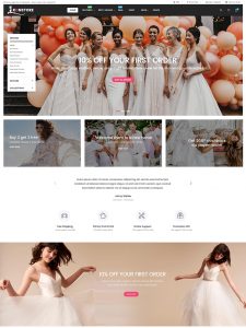 KONStore - Wedding Dress WooCommerce WordPress Theme