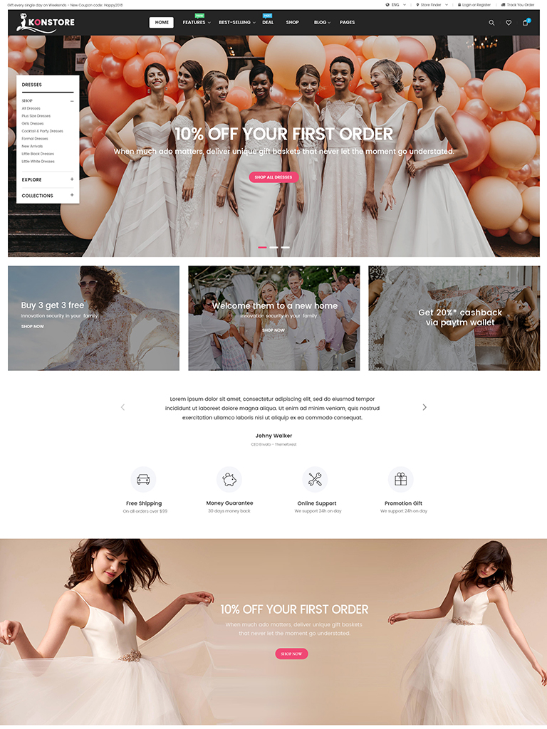 KonStore - Creative Fashion Shop WooCommerce WordPress Theme