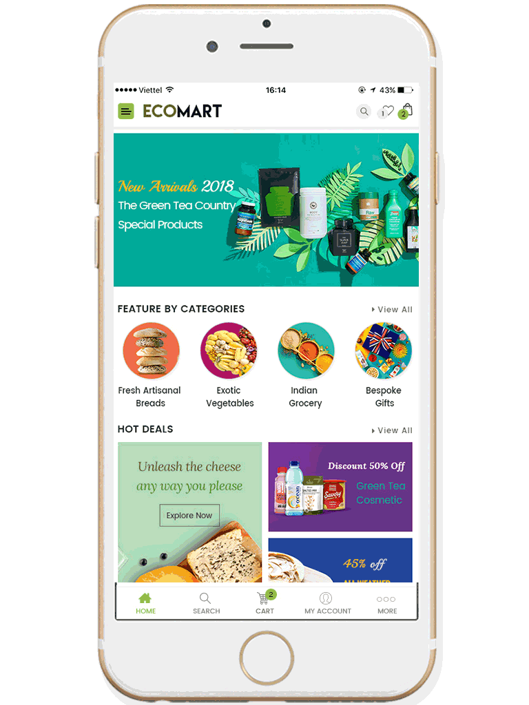 Organic Food Store & Eco Products WordPress Theme - EcoMart